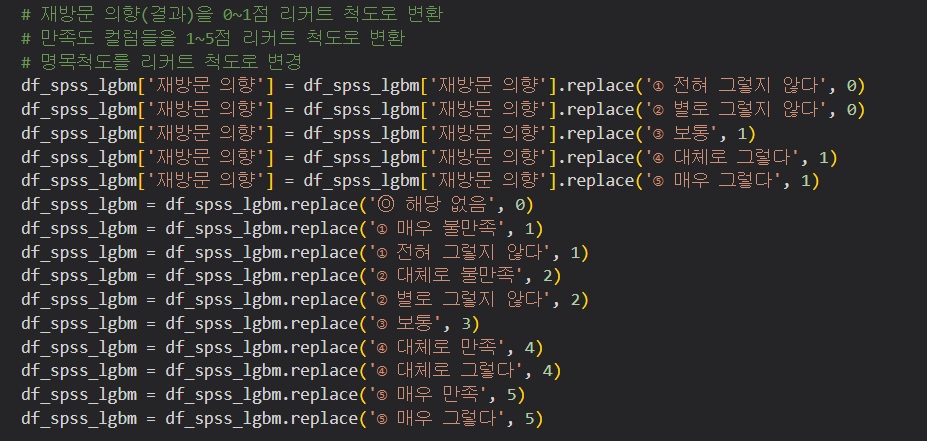 LGBM 데이터 전처리3